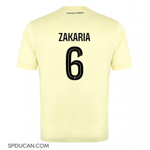 Muški Nogometni Dres AS Monaco Denis Zakaria #6 Rezervni 2025-26 Kratak Rukav